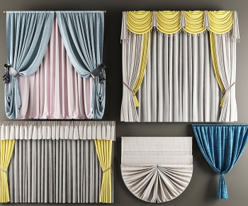 Simple European Style The Curtain-ID:240291418