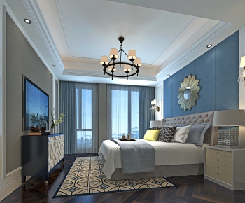 American Style Bedroom-ID:484164553