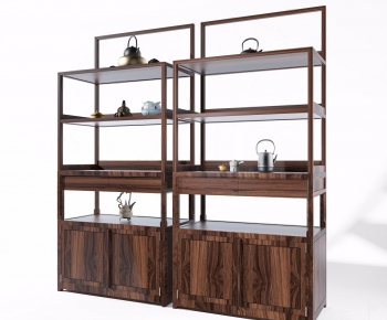 New Chinese Style Wine Cabinet-ID:785903256