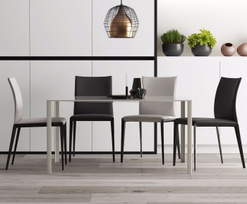 Modern Dining Table And Chairs-ID:750099291