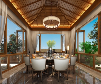 New Chinese Style Dining Room-ID:464915273