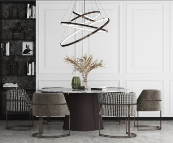 Modern Dining Table And Chairs-ID:570324951
