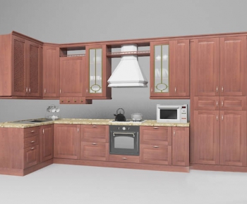 European Style Kitchen Cabinet-ID:578421294