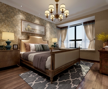 American Style Bedroom-ID:756922636