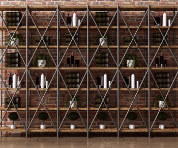 Industrial Style Shelving-ID:247510133