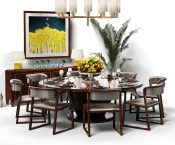 Modern Dining Table And Chairs-ID:685265531