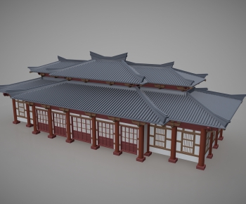 Chinese Style Ancient Architectural Buildings-ID:317962586