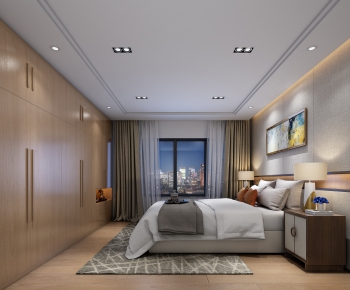 New Chinese Style Bedroom-ID:353206133