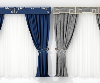New Chinese Style The Curtain-ID:351845727