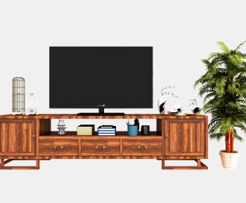 New Chinese Style TV Cabinet-ID:730579451
