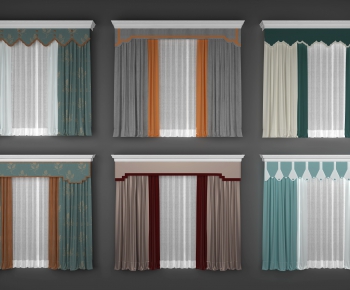 New Chinese Style The Curtain-ID:489554437