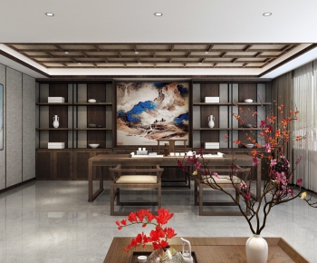 New Chinese Style Manager's Office-ID:354809631