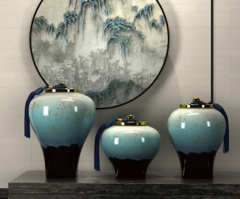 New Chinese Style Clay Pot-ID:370933434