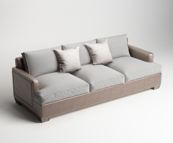 American Style Three-seat Sofa-ID:684304283