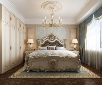 European Style Bedroom-ID:257789982