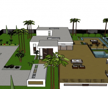 Modern Villa Appearance-ID:929153665