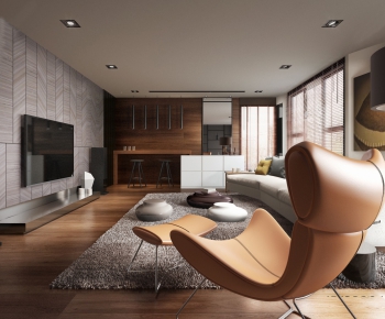 Modern A Living Room-ID:151968435