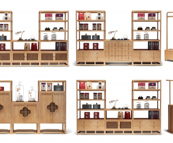 New Chinese Style Shelving-ID:525665256