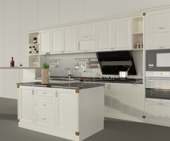 Simple European Style Kitchen Cabinet-ID:431401611