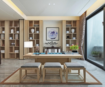 New Chinese Style Study Space-ID:872649214
