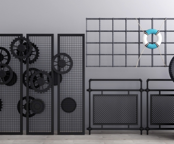 Industrial Style Partition-ID:902912527