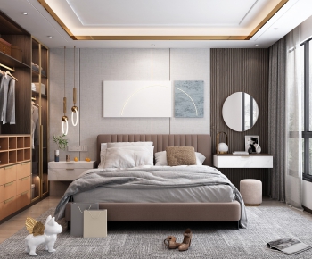 Modern Bedroom-ID:758421773