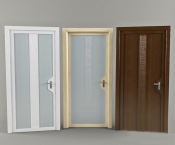 Modern Solid Wood Door-ID:700526728