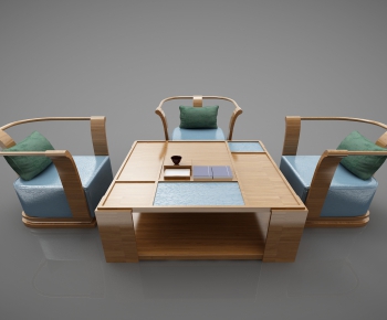 New Chinese Style Leisure Table And Chair-ID:483583991