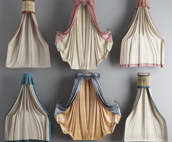 Simple European Style The Curtain-ID:743572891