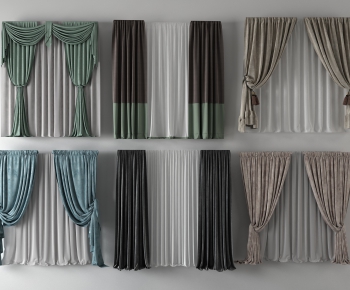 Simple European Style The Curtain-ID:106042665