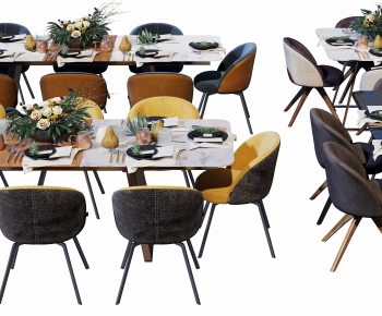Modern Dining Table And Chairs-ID:261213418