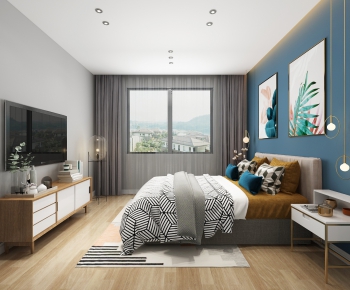 Nordic Style Bedroom-ID:287232842