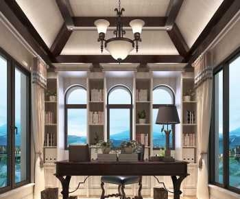 American Style Study Space-ID:256074838