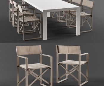 Modern Dining Table And Chairs-ID:542032286