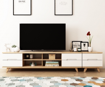 Nordic Style TV Cabinet-ID:611422471