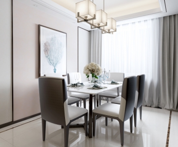 New Chinese Style Dining Room-ID:815361796