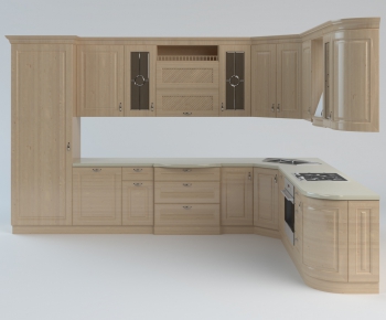 European Style Kitchen Cabinet-ID:265964826