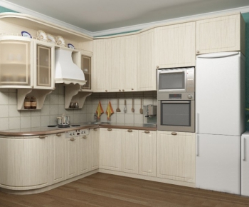 European Style Kitchen Cabinet-ID:410193233