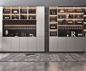 Modern Wine Cabinet-ID:366236287