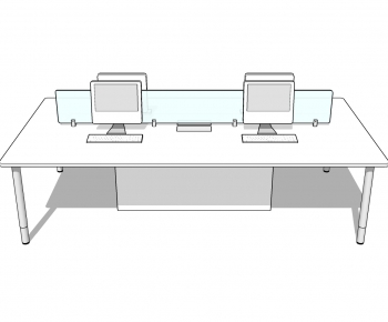 Modern Office Table-ID:961291234