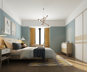 Nordic Style Bedroom-ID:964795869