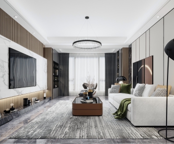 Modern A Living Room-ID:331014975