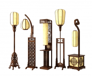 Chinese Style Floor Lamp-ID:818545931