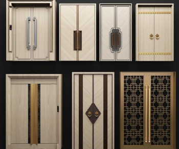 New Chinese Style Door-ID:553416198