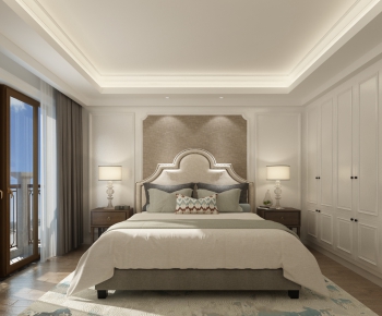 American Style Bedroom-ID:881003925