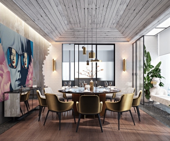 Modern Dining Room-ID:653009736