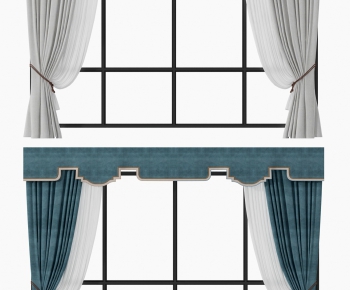 New Chinese Style The Curtain-ID:725998693