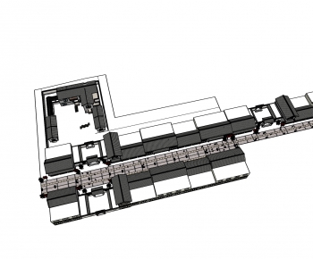 Modern Architectural Bird's-eye View Planning-ID:389526641