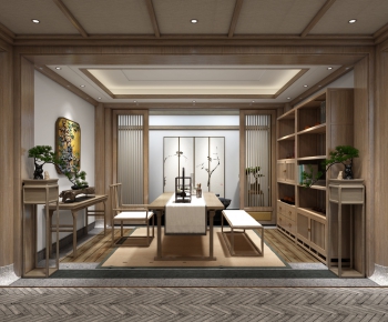 New Chinese Style Study Space-ID:411498898