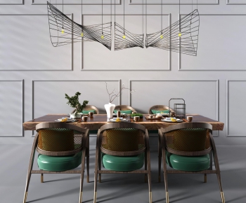 Modern Dining Table And Chairs-ID:468000372
